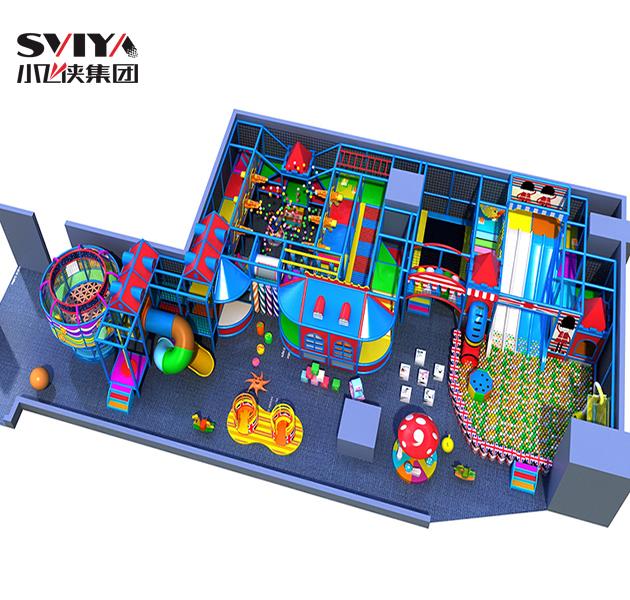 дитячий м'який майданчик 13