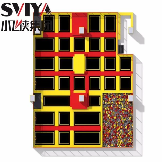 Commercial Cheap Indoor Trampoline Park